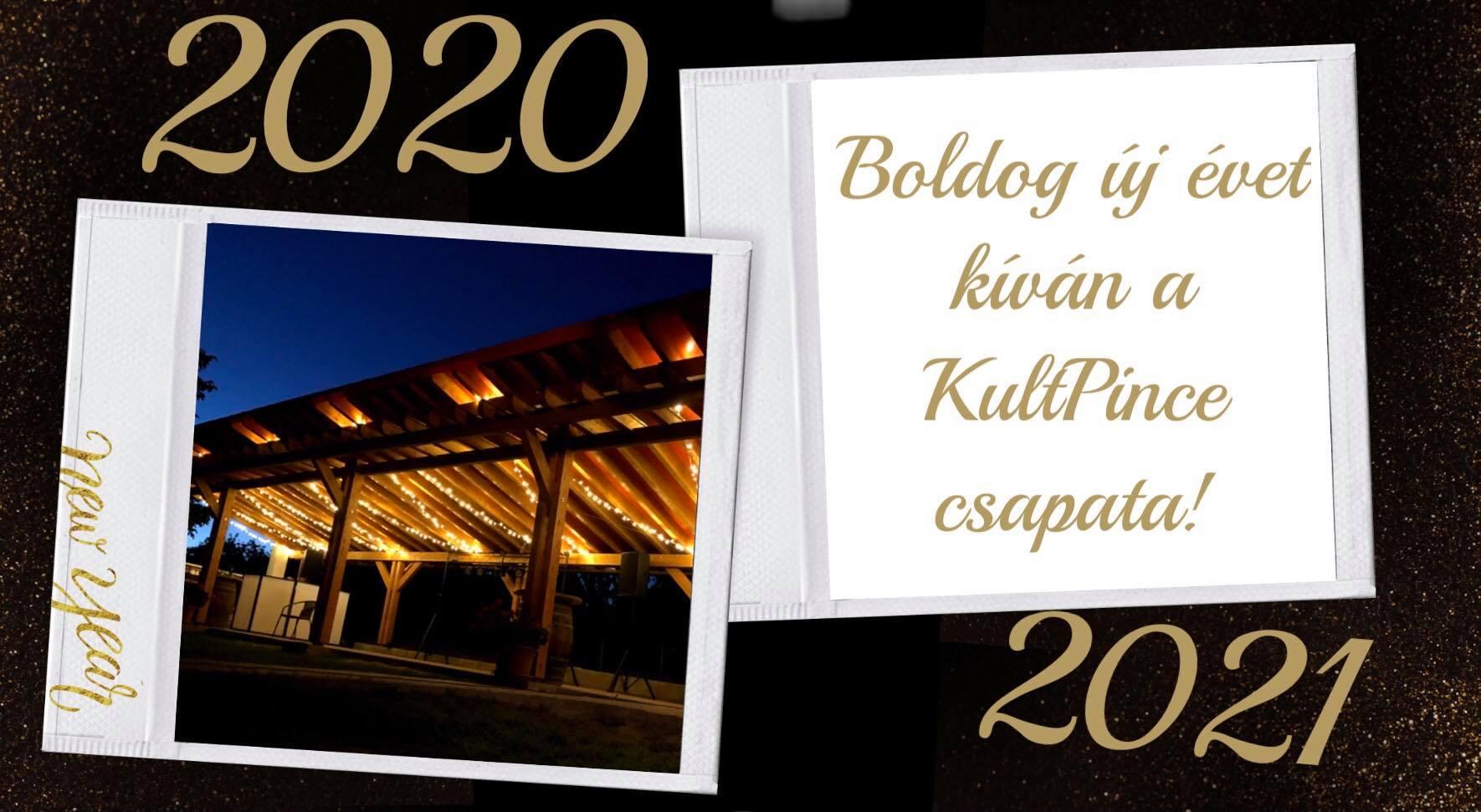 Boldog Új évet Kíván a KultPince Csapata