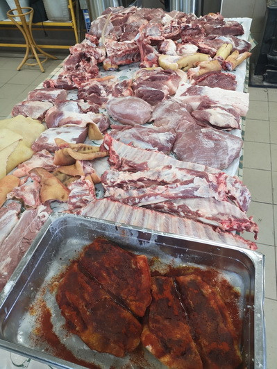 Disznóvágás terítéke