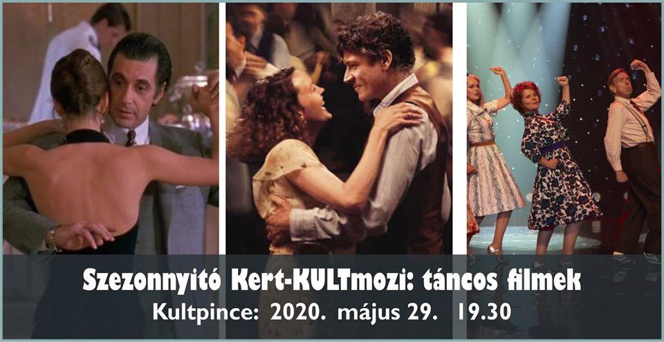 Szezonnyitó kertmozi a Kultpincében, táncos filmekkel