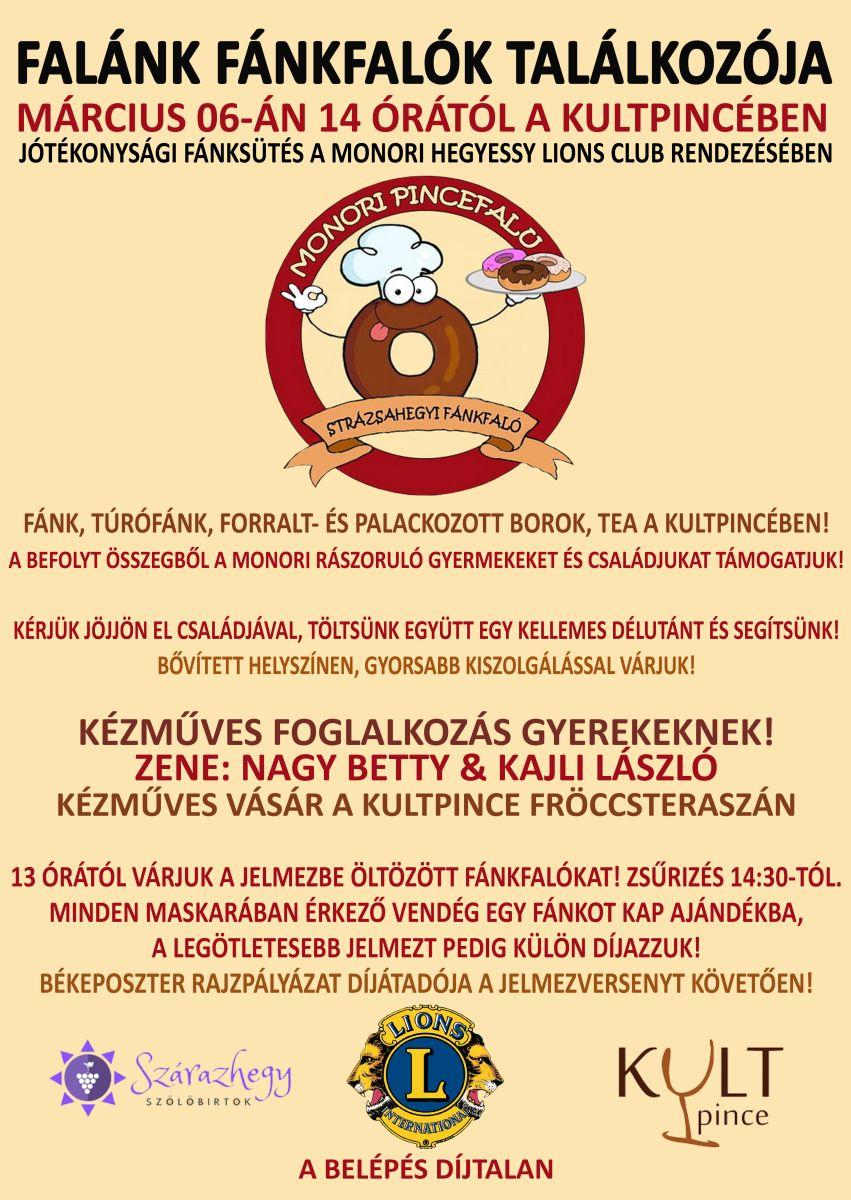 Falánk Fánkfalók Találkozója a KultPincében