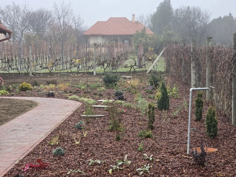 Strázsahegyi Napocska Vendégház lertje és terasza