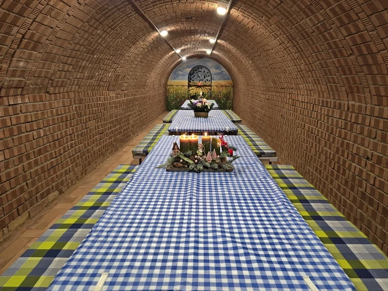 Napocska pincéje a borkóstolások helyszíne