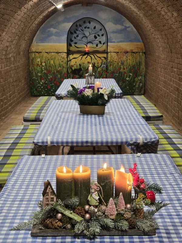 Napocska pincéje a borkóstolások helyszíne