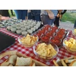KertMozi helyszíne, snack falatok