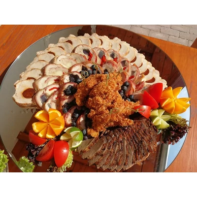 Esküvői vendégváró hidegtál