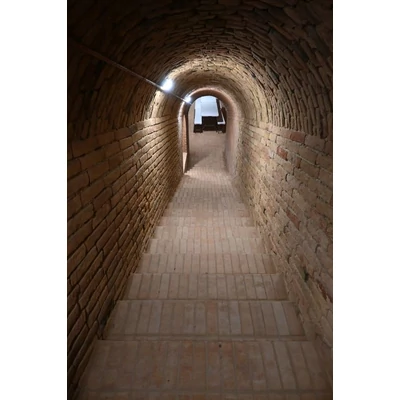 Strázsahegyi Napocska Guesthouse, wine cellar stairs