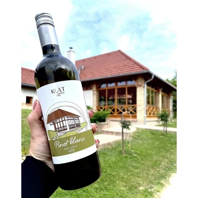Pinot blanc száraz fehérbor, KultPince