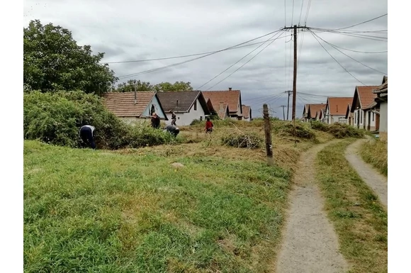 „Vasárnapi hősök” album, bozótirtás a Monori Pincefaluban