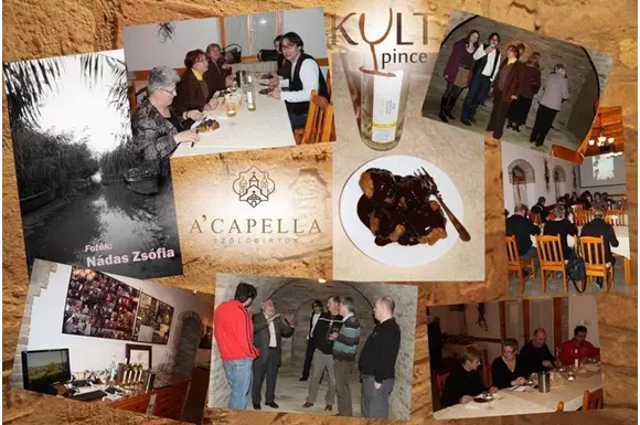 Már 2013-ban is volt A'Capella borkóstoló a KultPincében