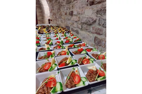 Esküvői menükóstoló és vasárnapi büféebéd ételválasztéka